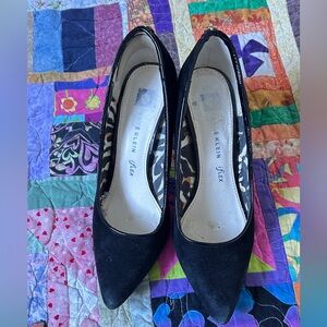 Anne Klein Black Pointed Toe Heels